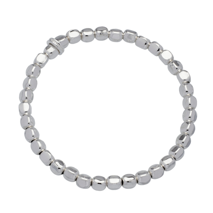Brividi - bracciale in argento naturale