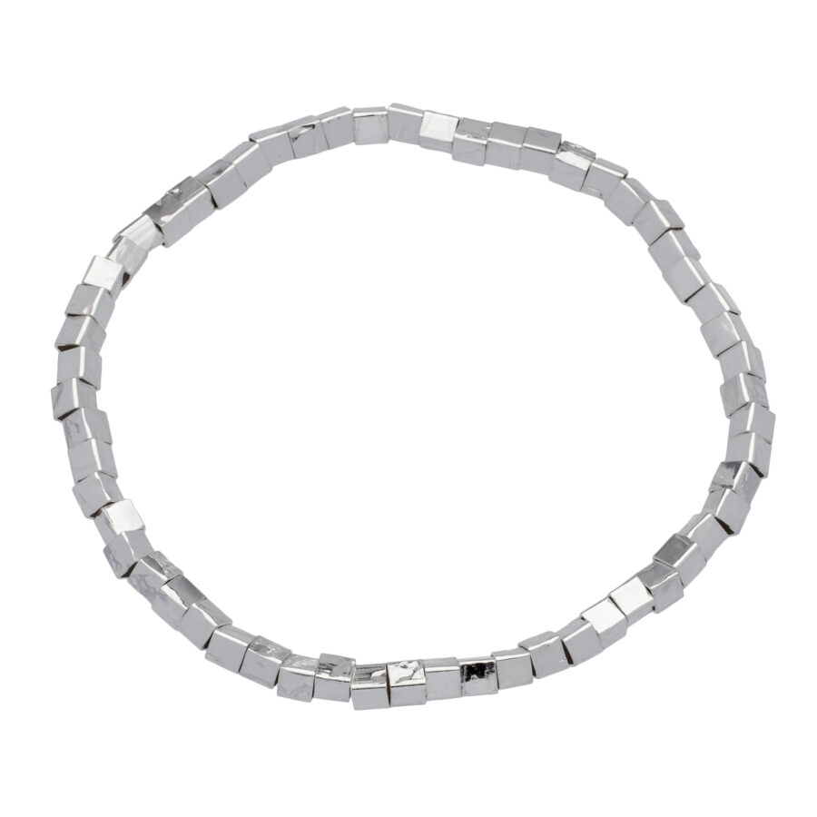 Brividi - bracciale in argento naturale
