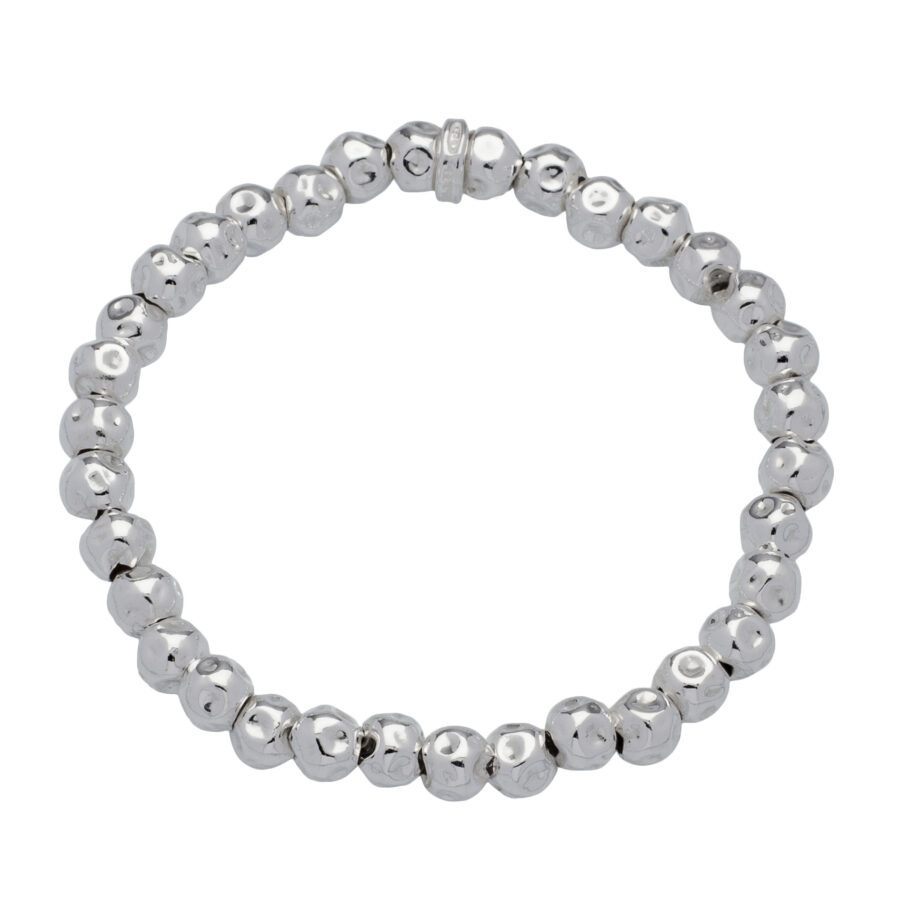 Brividi - bracciale in argento naturale