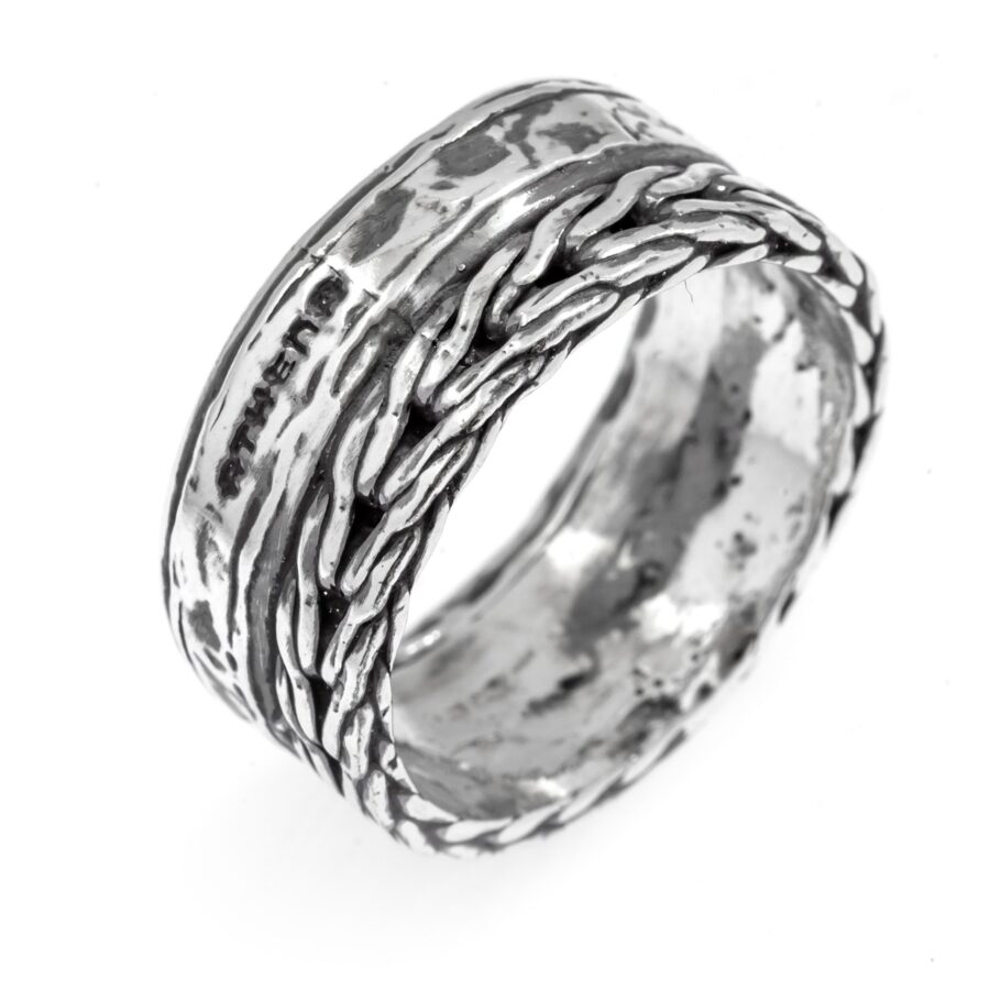 Soulman - anello in argento brunito
