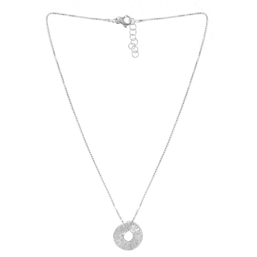 Virna - collana in argento naturale