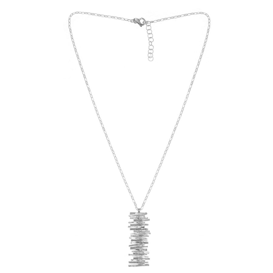 Greta - collana in argento naturale