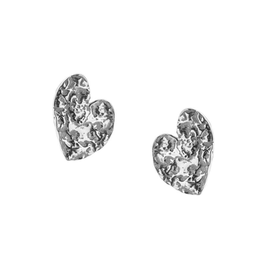 Alma - orecchini in argento naturale