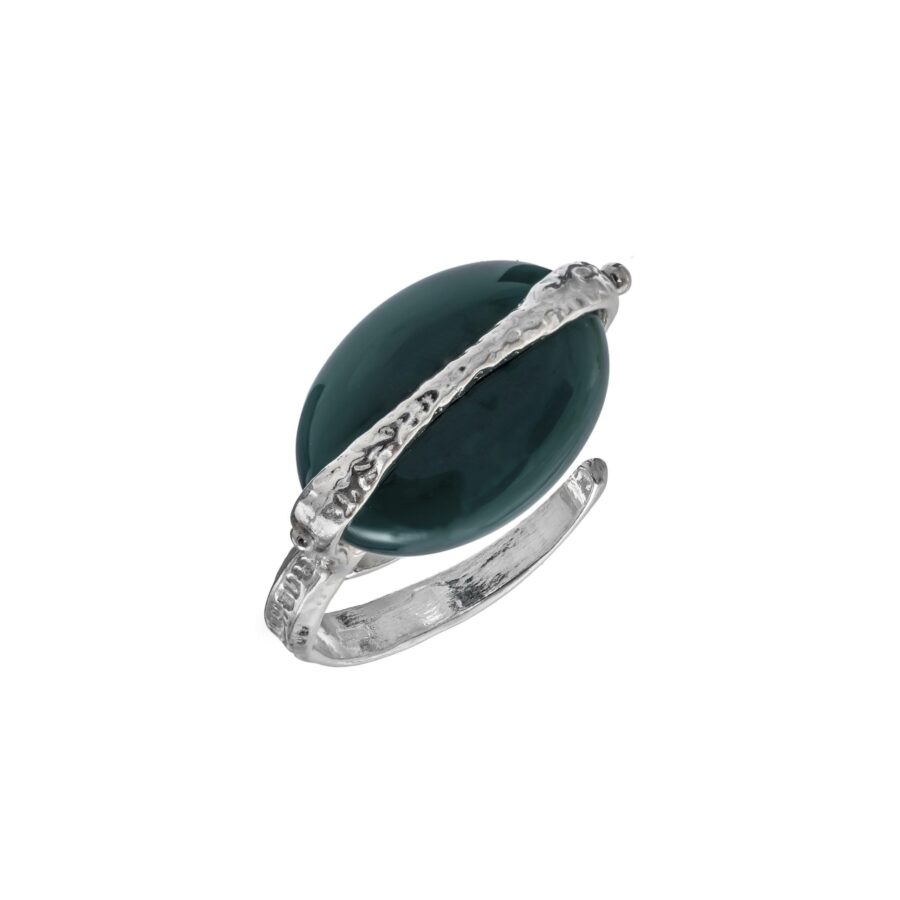 Euforia - anello in argento naturale e pietre