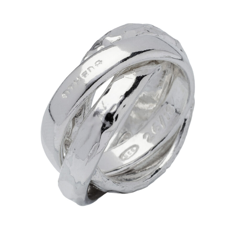 Absolute - anello in argento naturale