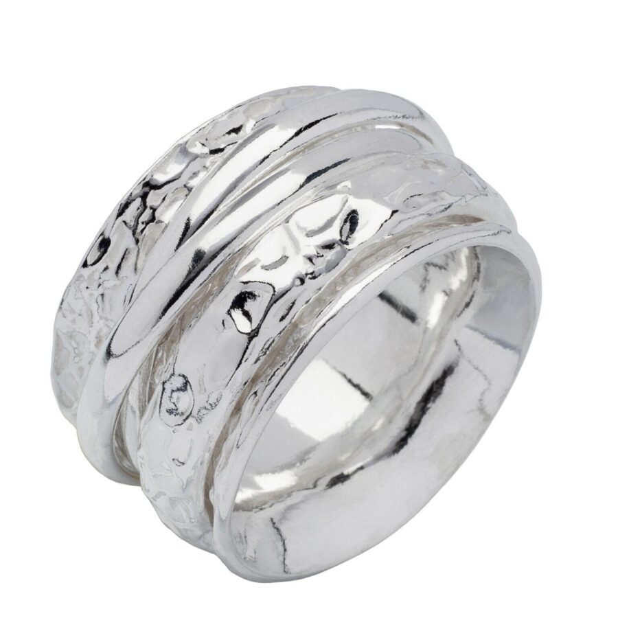 Absolute - anello in argento naturale