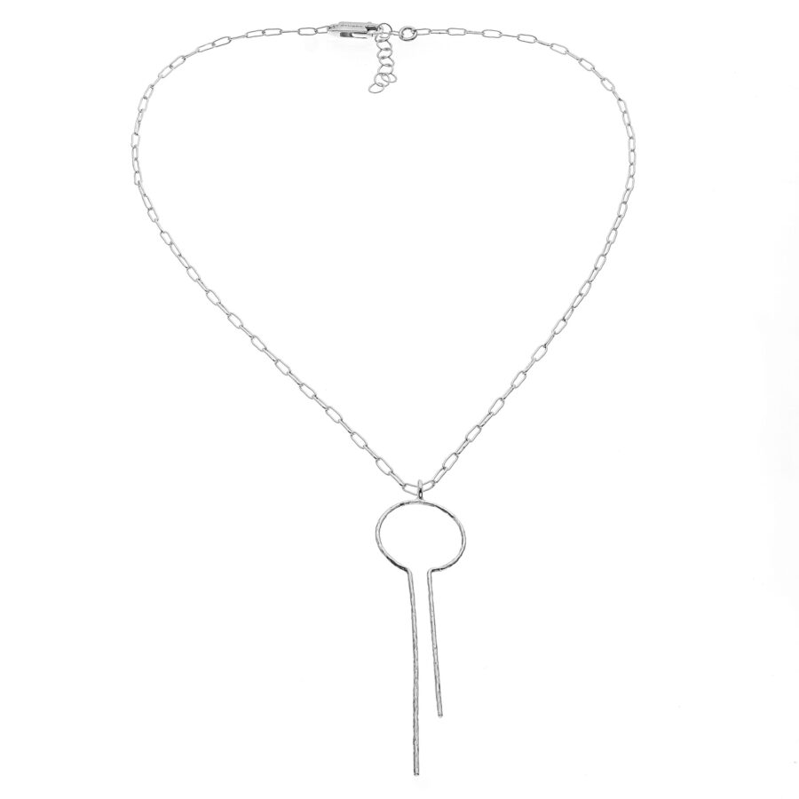 Elise - collana in argento naturale
