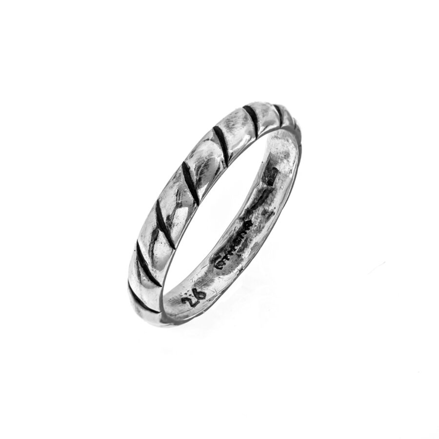 Soulman - anello uomo in argento brunito