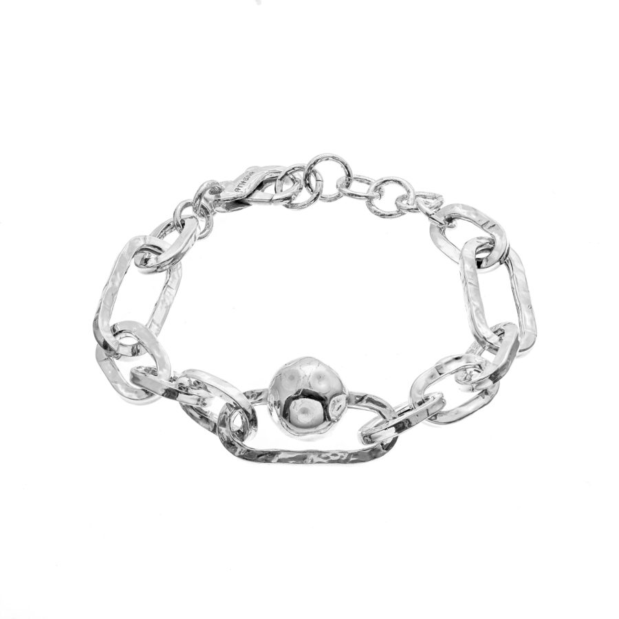 Zafira - bracciale in argento naturale