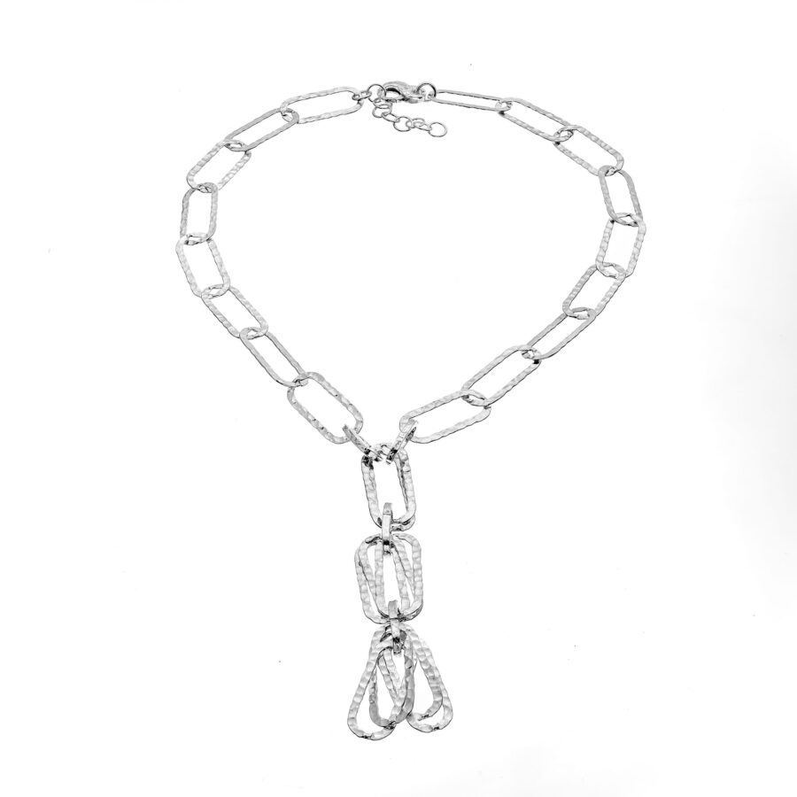 Marica - collana in argento naturale