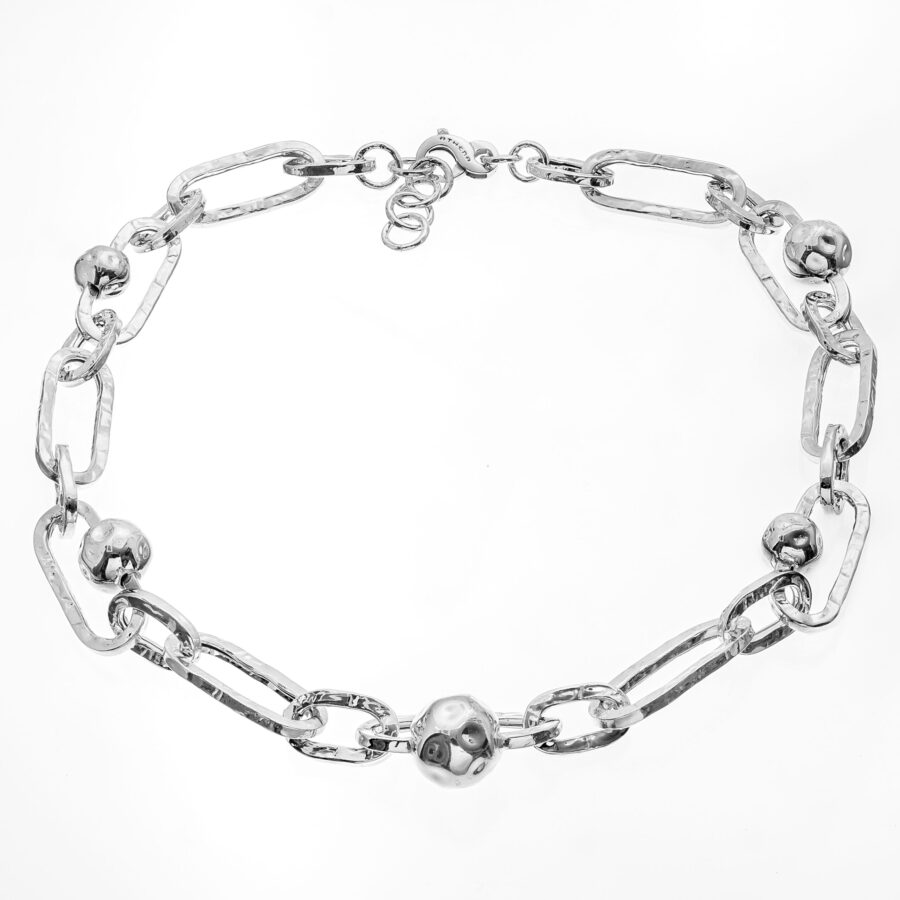 Zafira - collana in argento naturale