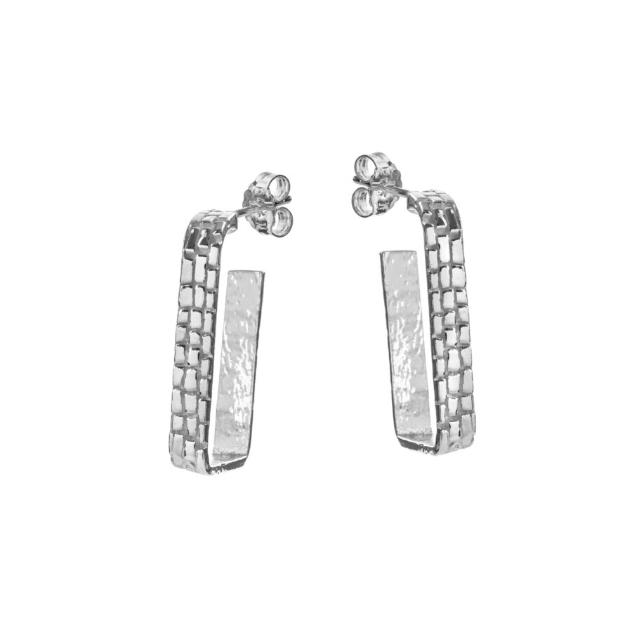 Samantha - orecchini in argento naturale