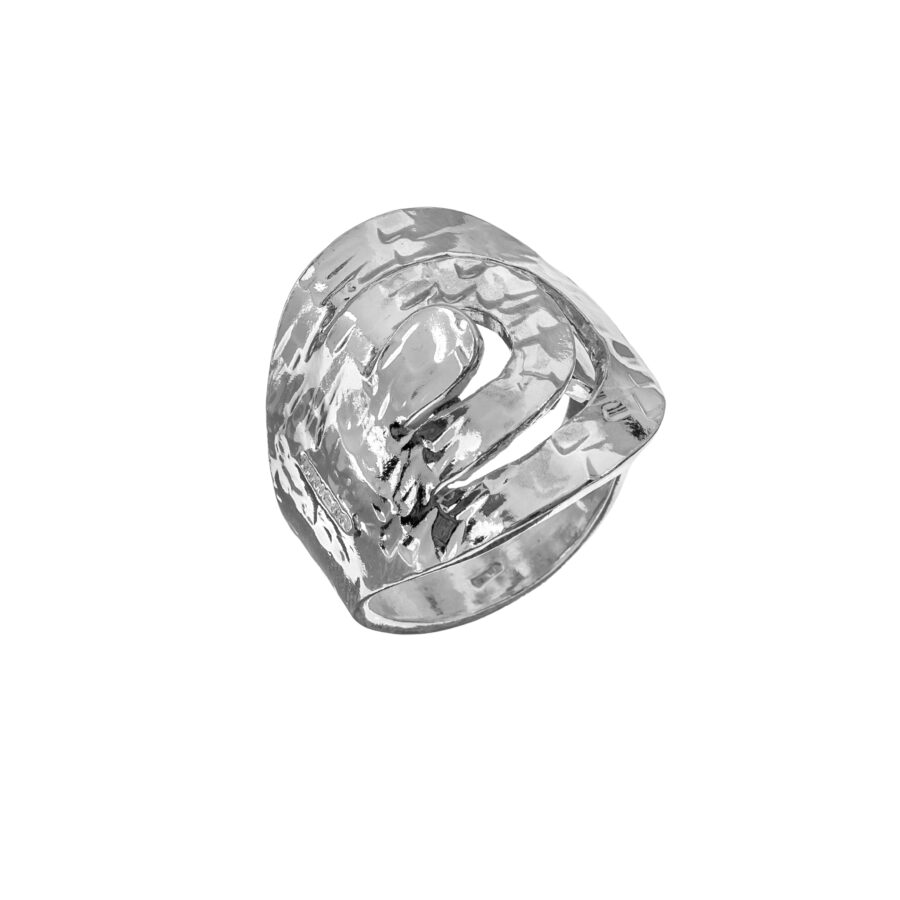 Zahara - anello in argento naturale