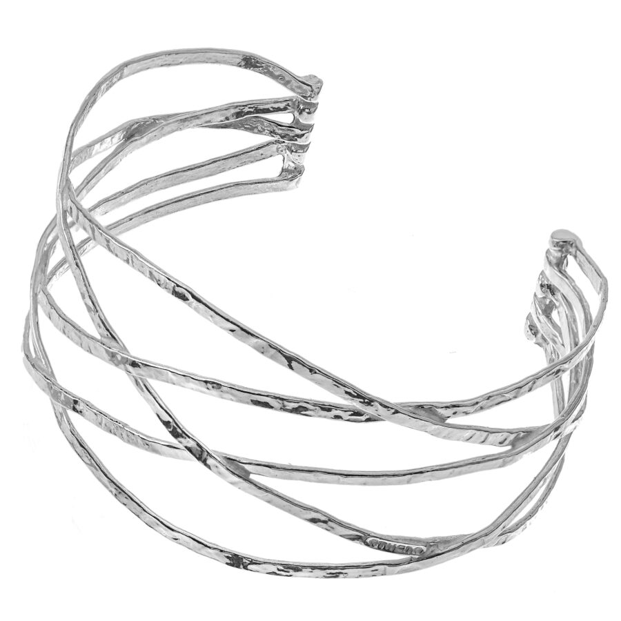 Sierra - bracciale in argento naturale