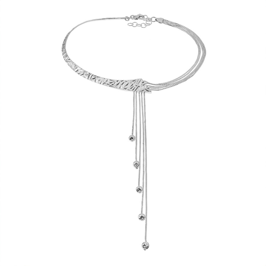 Mirage - collana in argento naturale