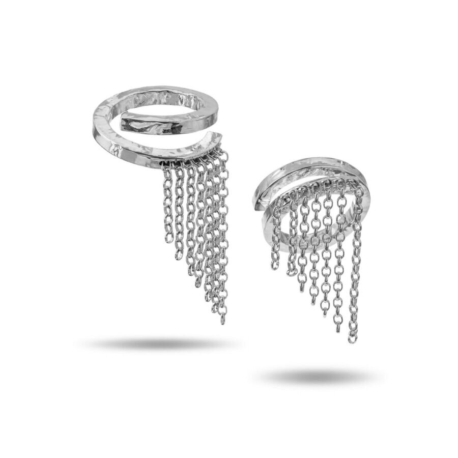 Dynamis - anello in argento naturale