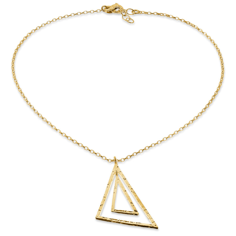 Archè - collana in argento dorato