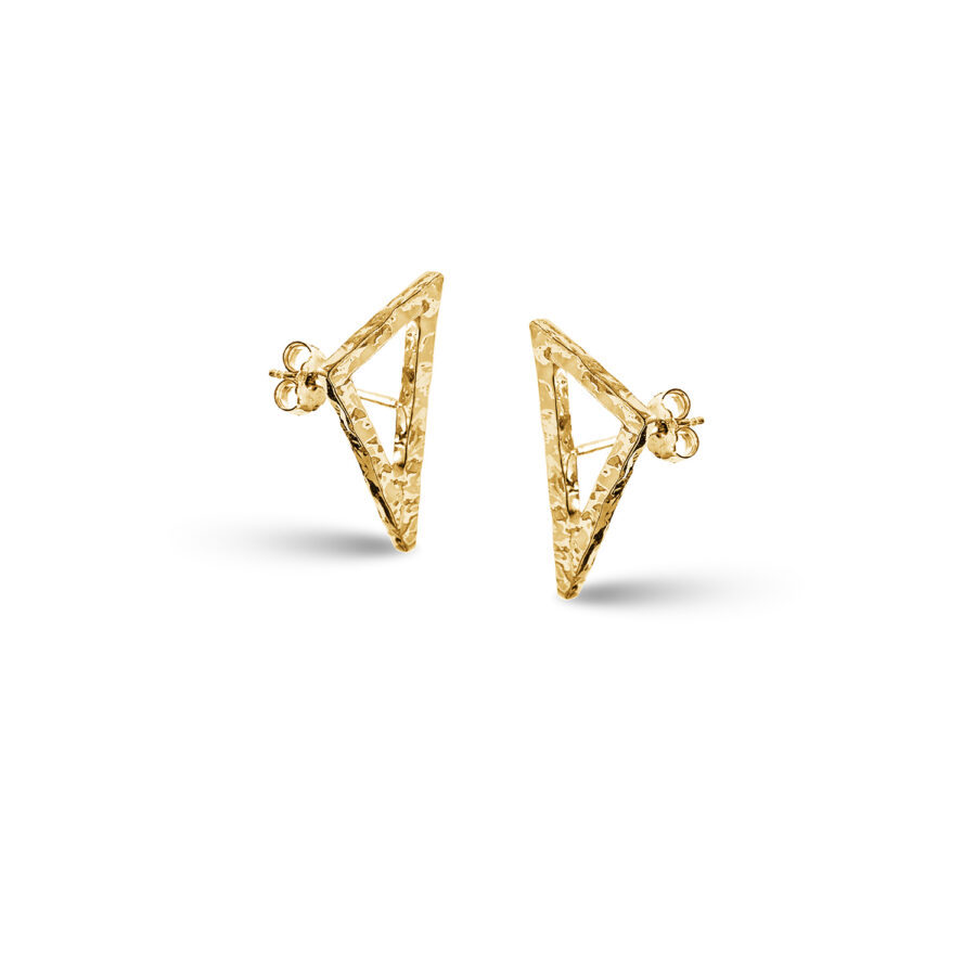 Archè - orecchini in argento dorato