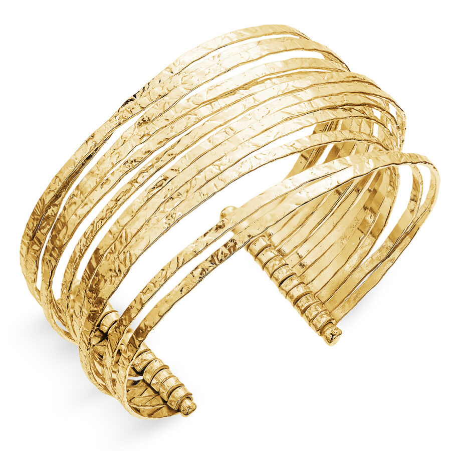 Sensi  - bracciale in argento dorato